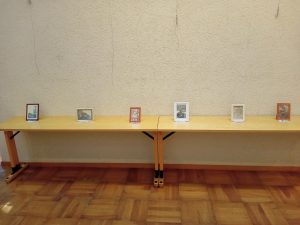 並んだ作品